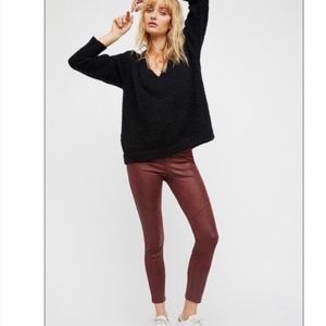 Free People Suede Vegan Legging